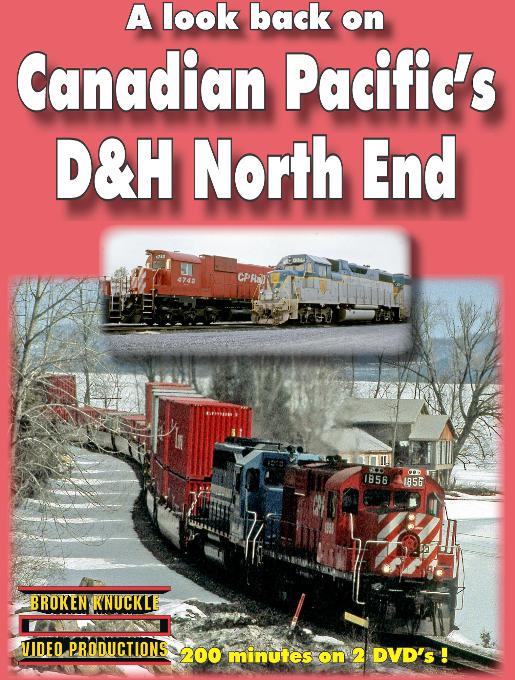 Canadian Pacifics D&H North End 2 Discs DVD