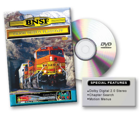BNSF Cajon, Diablo, Flagstaff DVD