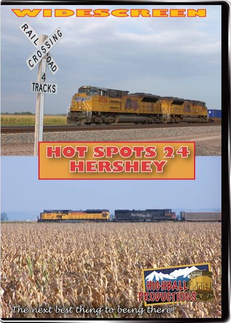 Hot Spots 24 Hershey Nebraska - Four track Union Pacific Mainline
